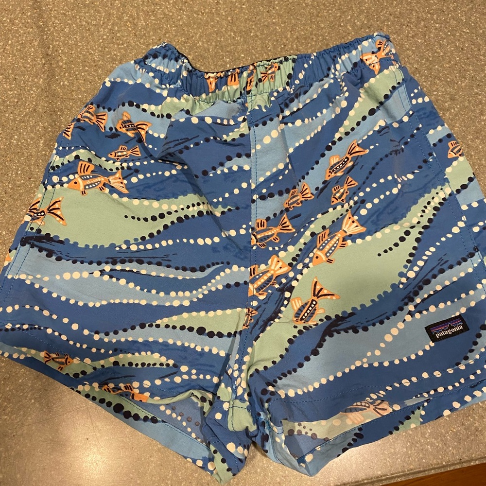 Patagonia baggies short - toddler boys’